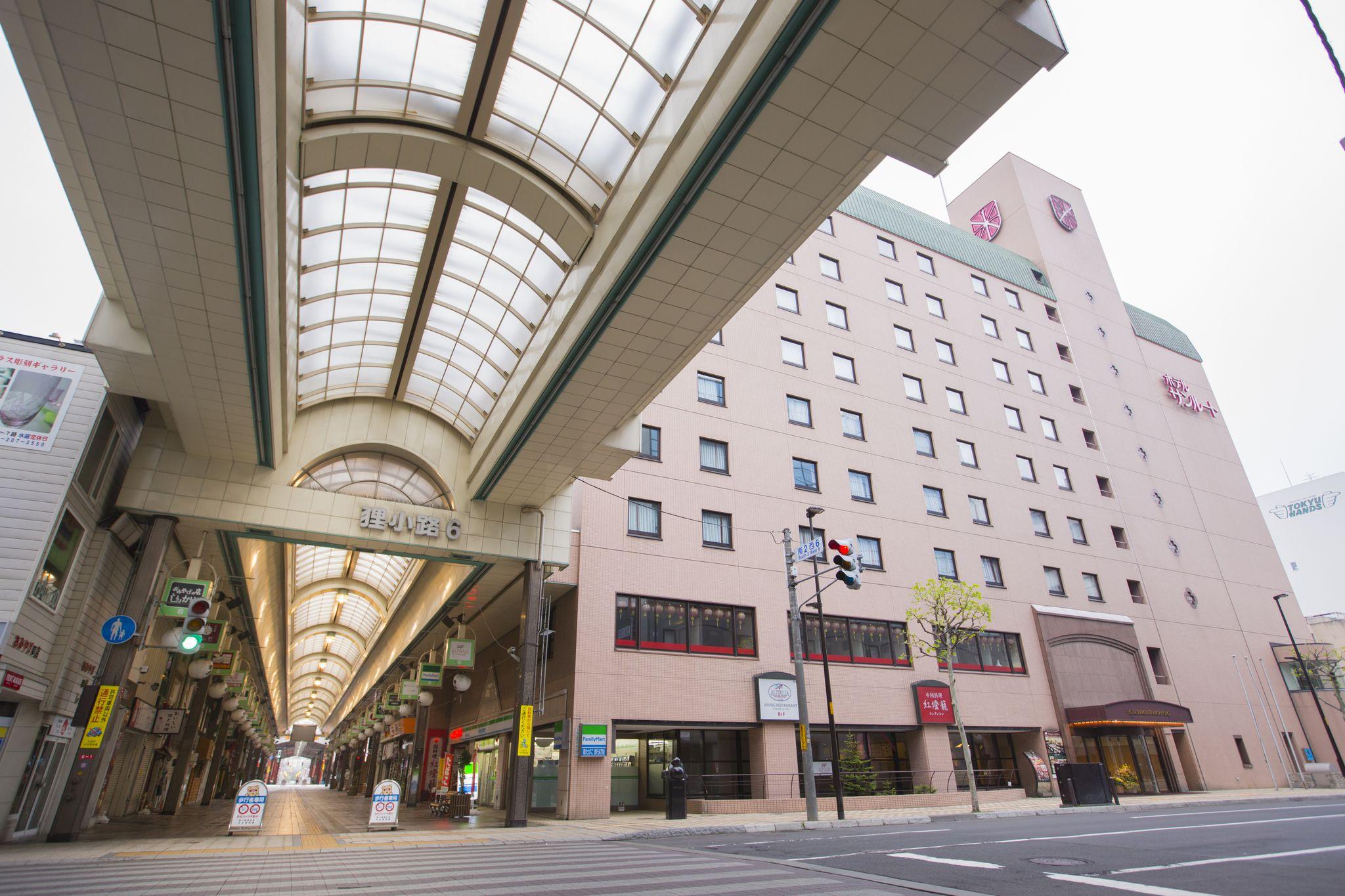 Hotel Sunroute New Sapporo Exterior foto
